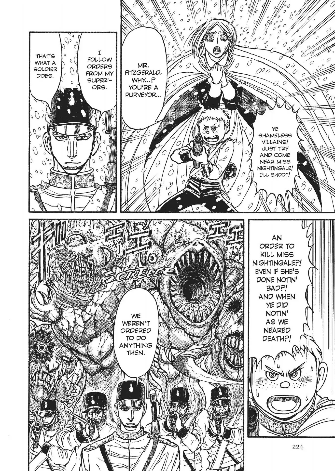 Kuro Hakubutsukan Springald Chapter 3.26 page 6 - Vol.3 Chapter 26: The Ghost and the Lady's Final Story-The Final Enemy-
