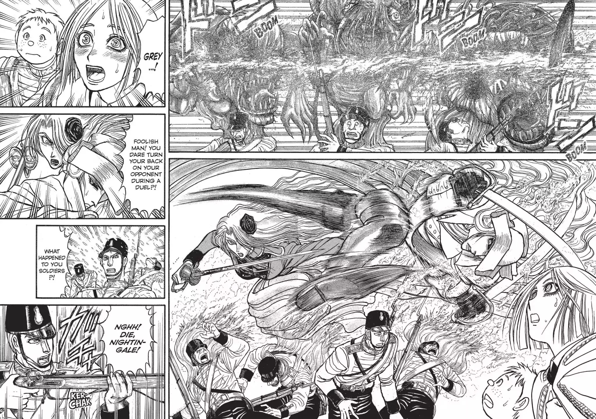 Kuro Hakubutsukan Springald Chapter 3.26 page 8 - Vol.3 Chapter 26: The Ghost and the Lady's Final Story-The Final Enemy-