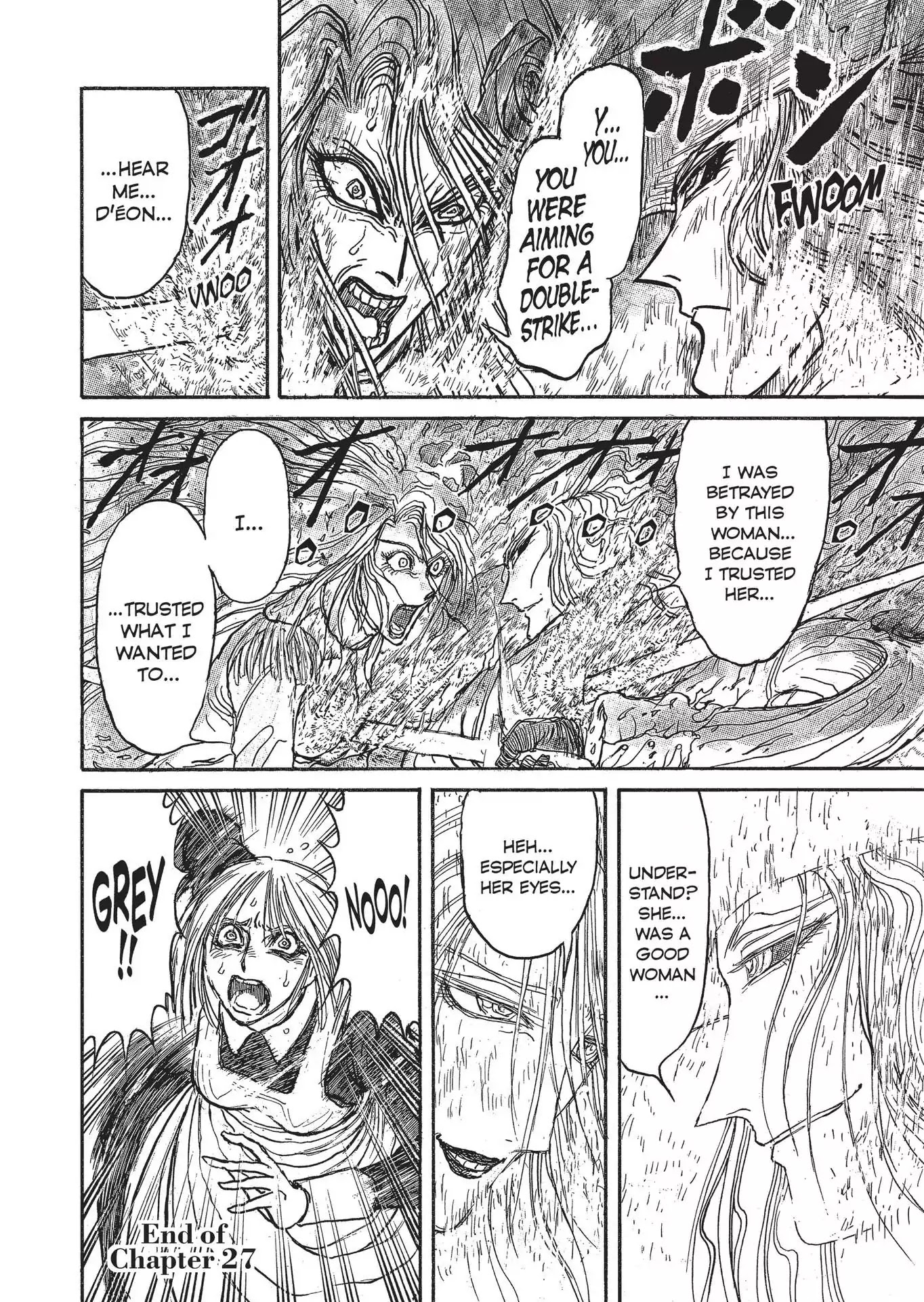 Kuro Hakubutsukan Springald Chapter 3.27 page 15 - Vol.3 Chapter 27: The Ghost and the Lady's Final Story-The Showdown-