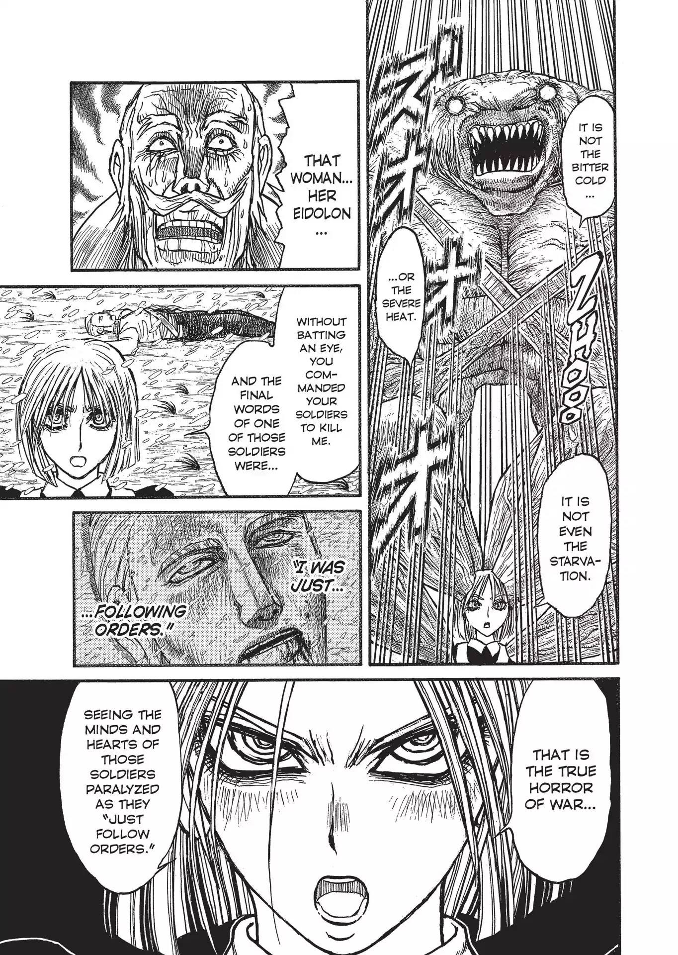Kuro Hakubutsukan Springald Chapter 3.27 page 5 - Vol.3 Chapter 27: The Ghost and the Lady's Final Story-The Showdown-