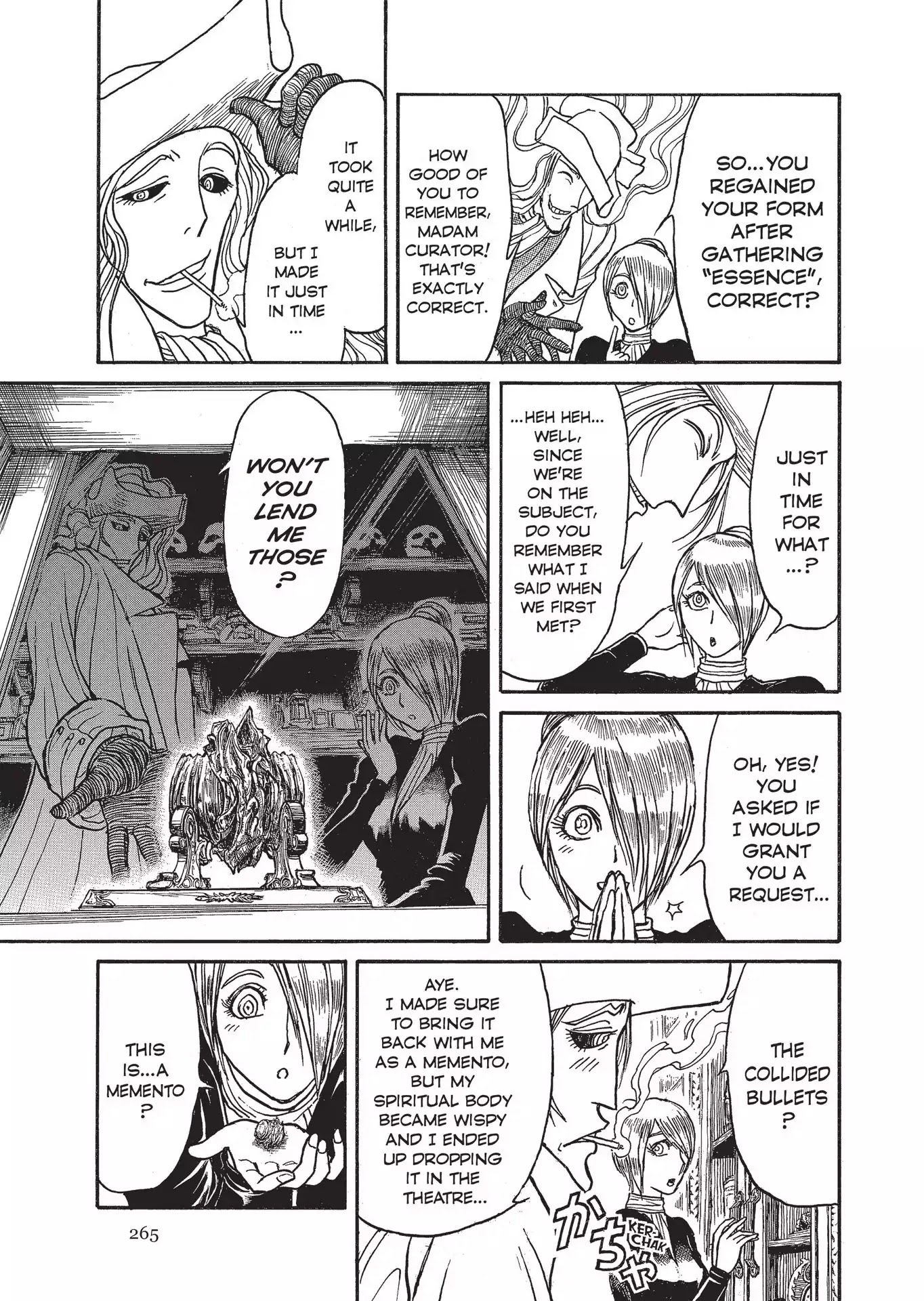 Kuro Hakubutsukan Springald Chapter 3.28 page 10 - Vol.3 Chapter 28: Four Somethings [END]