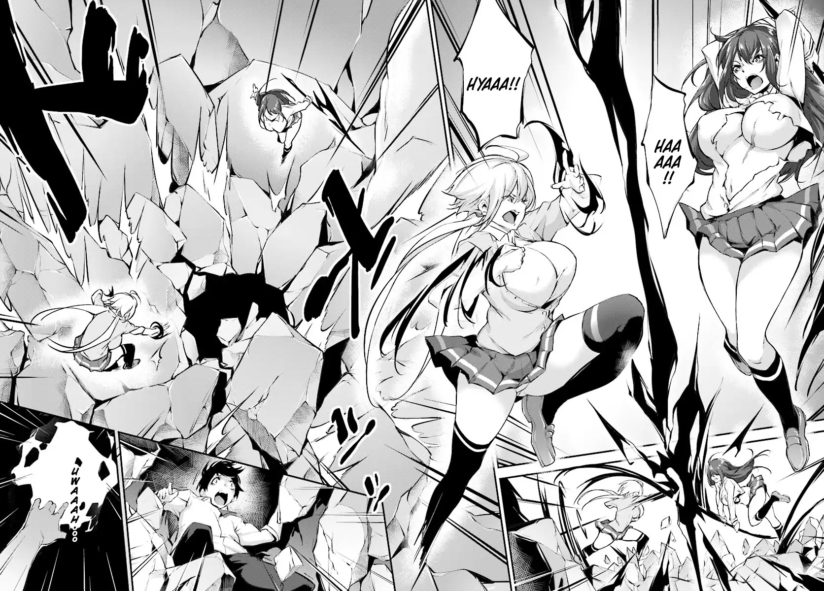 Kuro Homura no Sen Otome Chapter 1 page 17 - Chapter 1: An Encounter - Kuroko and Shirakuri