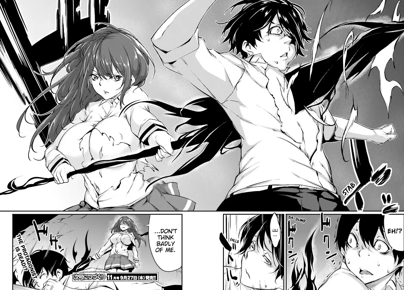 Kuro Homura no Sen Otome Chapter 1 page 38 - Chapter 1: An Encounter - Kuroko and Shirakuri