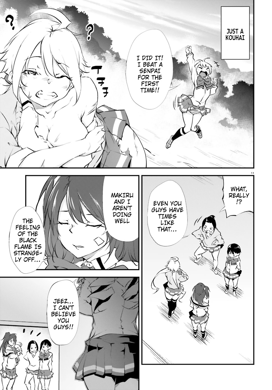 Kuro Homura no Sen Otome Chapter 11 page 11 - Chapter 11: Flame Spear Kuroko