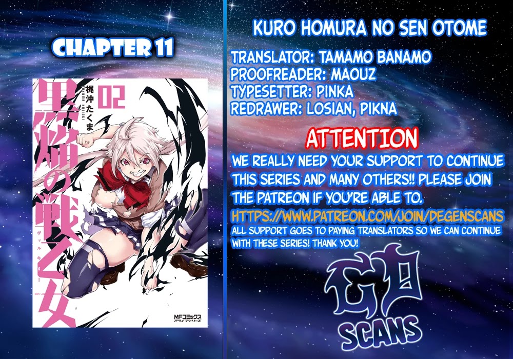 Kuro Homura no Sen Otome Chapter 11 page 25 - Chapter 11: Flame Spear Kuroko