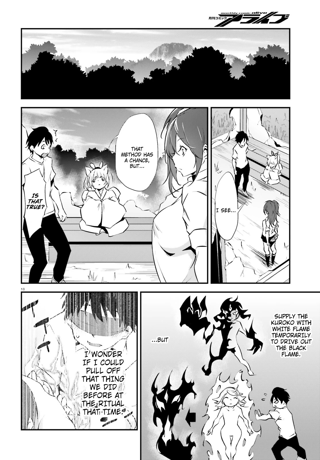 Kuro Homura no Sen Otome Chapter 12 page 18 - Chapter 12: Evil Claw