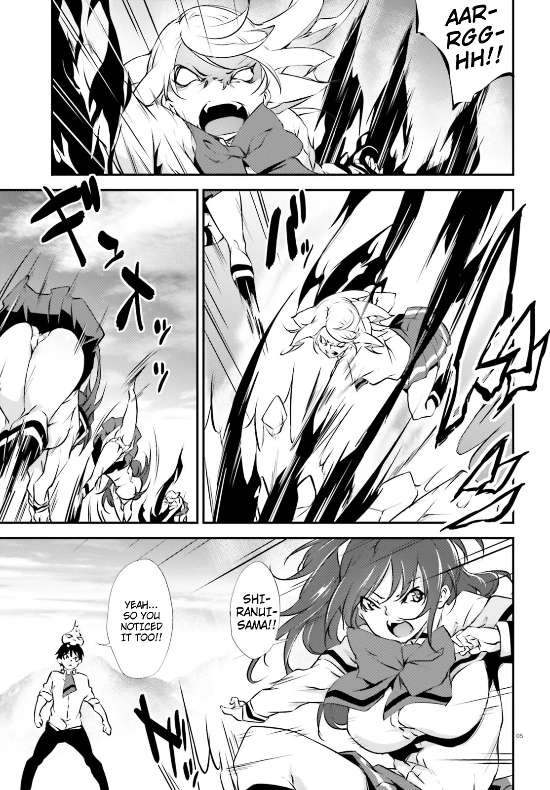 Kuro Homura no Sen Otome Chapter 12 page 5 - Chapter 12: Evil Claw