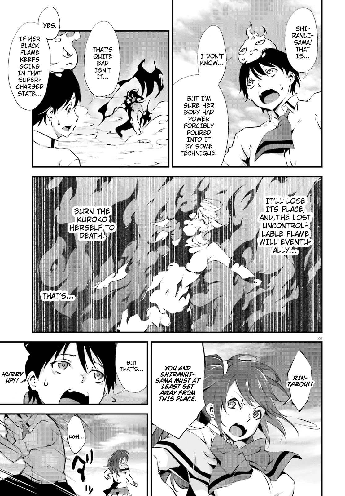 Kuro Homura no Sen Otome Chapter 12 page 7 - Chapter 12: Evil Claw