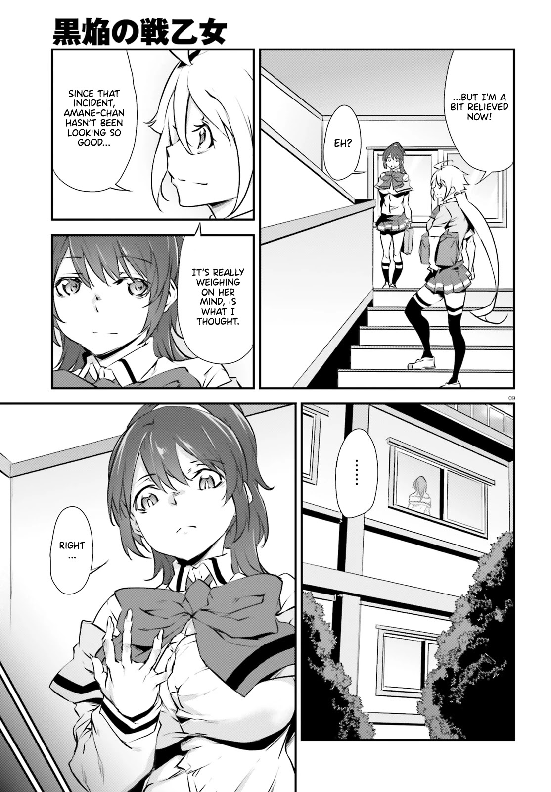 Kuro Homura no Sen Otome Chapter 15 page 9 - Chapter 15: Signs of Change