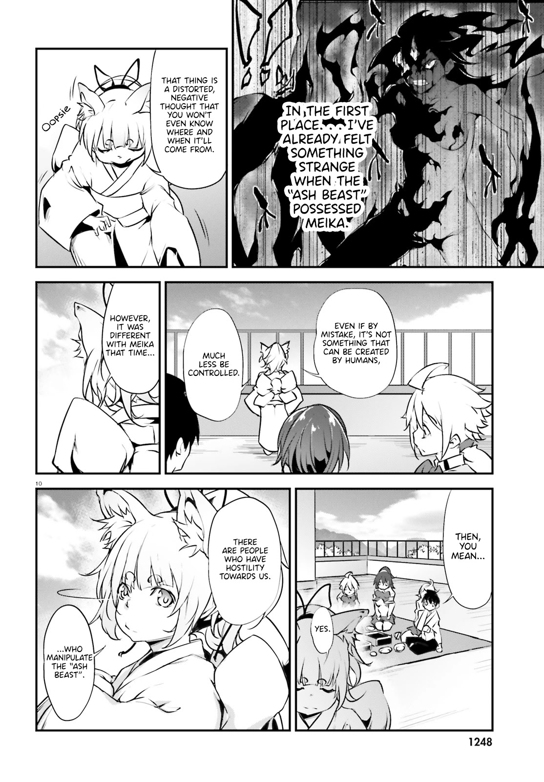 Kuro Homura no Sen Otome Chapter 16 page 10 - Chapter 16: A Disturbed Meal Party