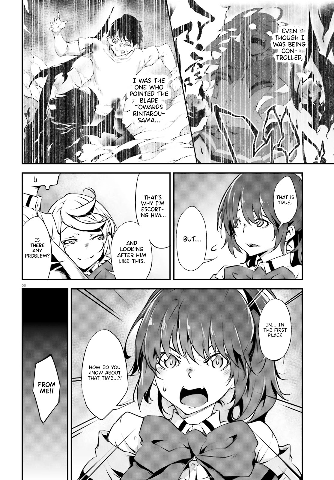 Kuro Homura no Sen Otome Chapter 16 page 6 - Chapter 16: A Disturbed Meal Party