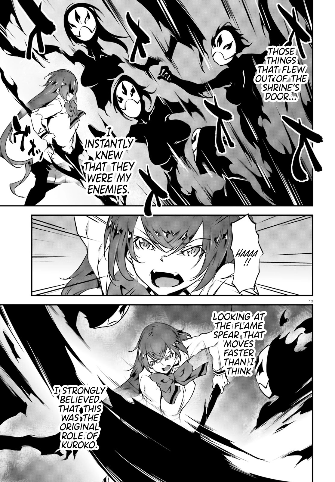 Kuro Homura no Sen Otome Chapter 18 page 14 - Chapter 18: Amane and Amaka