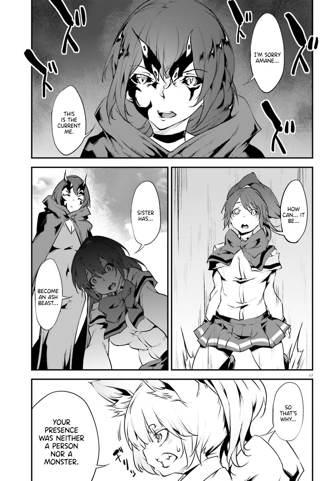 Kuro Homura no Sen Otome Chapter 18 page 18 - Chapter 18: Amane and Amaka