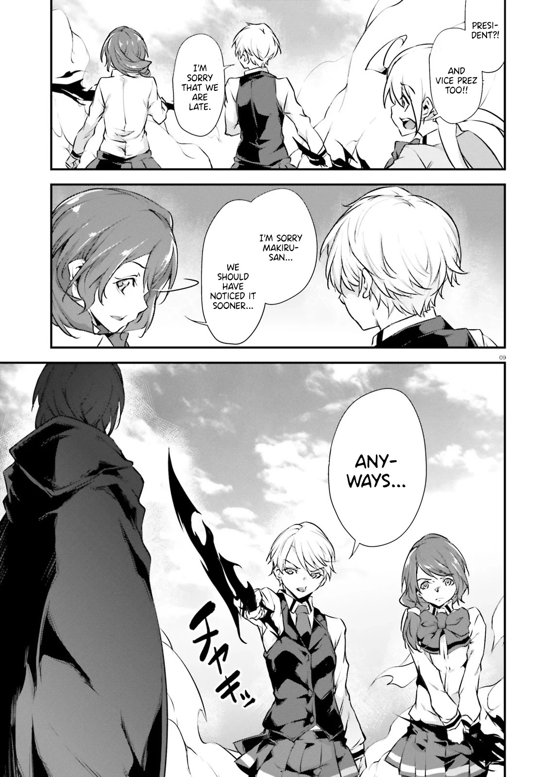 Kuro Homura no Sen Otome Chapter 19 page 10 - Chapter 19: Because We Are Friends