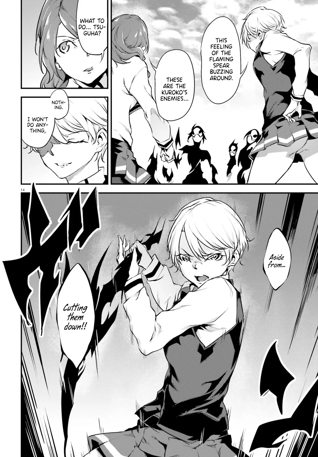 Kuro Homura no Sen Otome Chapter 19 page 15 - Chapter 19: Because We Are Friends