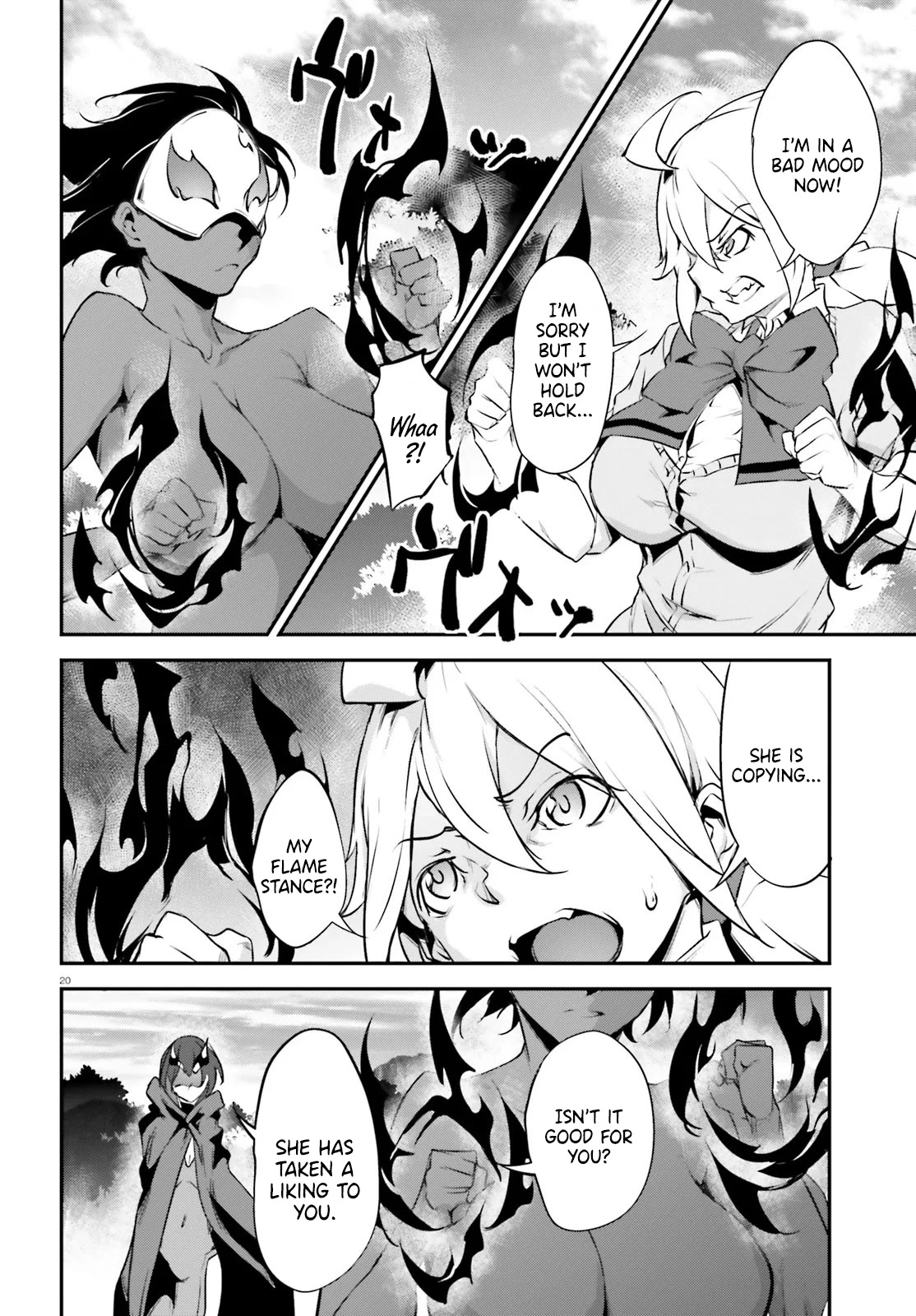 Kuro Homura no Sen Otome Chapter 19 page 21 - Chapter 19: Because We Are Friends