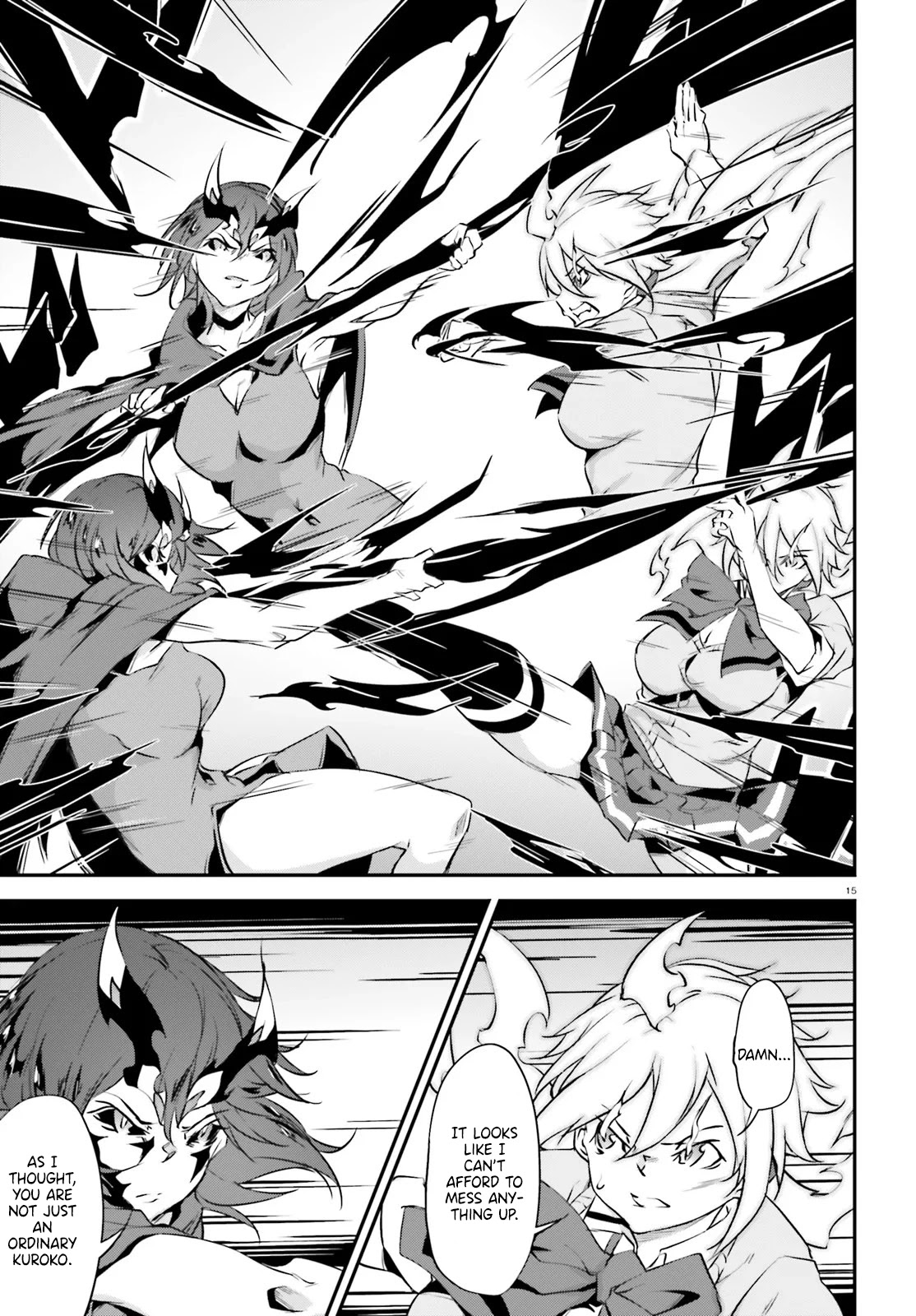 Kuro Homura no Sen Otome Chapter 20 page 15 - Chapter 20: The Two Kuroko