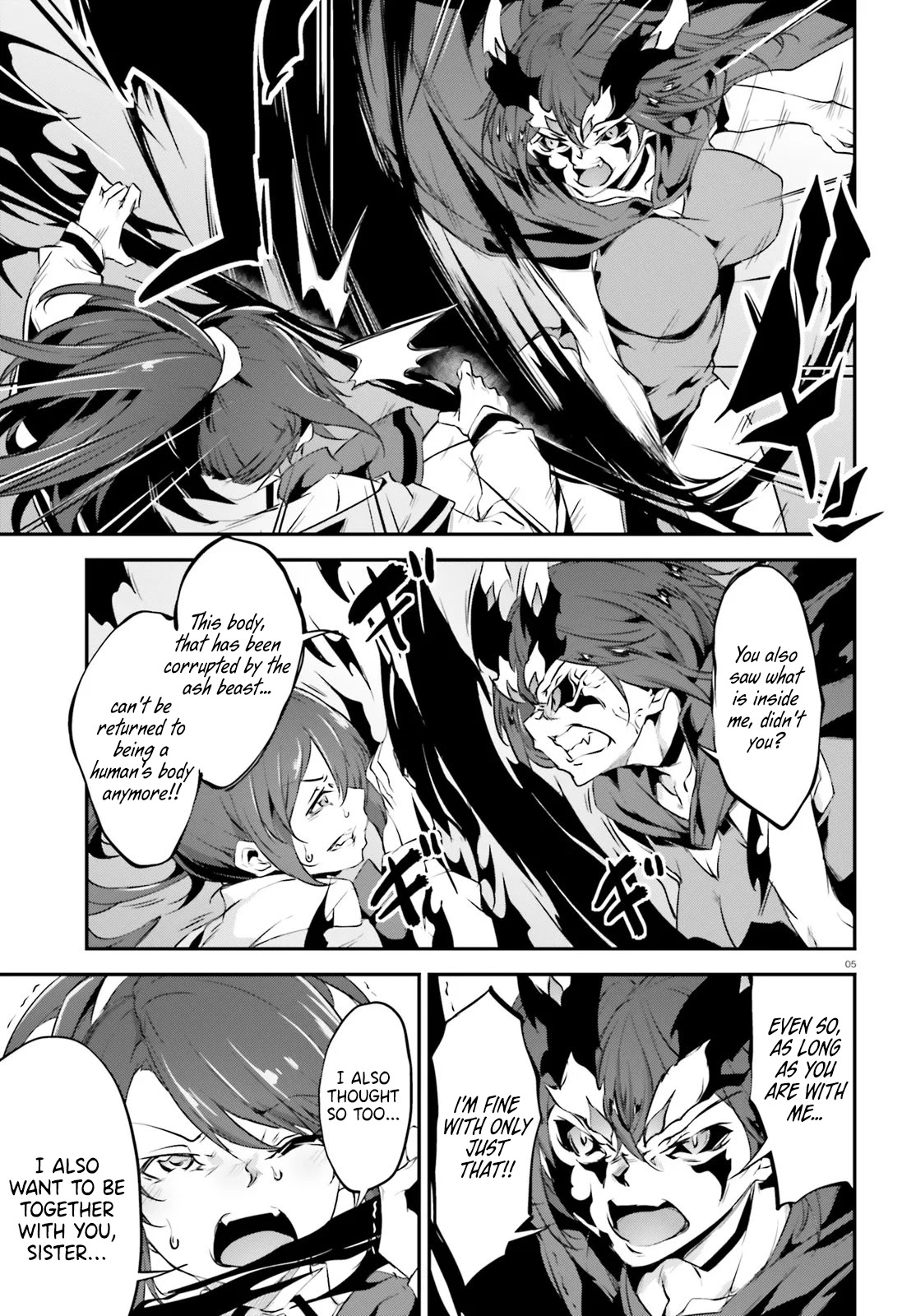 Kuro Homura no Sen Otome Chapter 21 page 6 - Chapter 21: The Immortal Flame