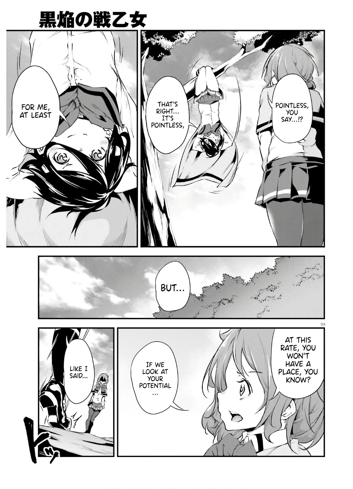 Kuro Homura no Sen Otome Chapter 22 page 3 - Chapter 22: Final Chapter [END]