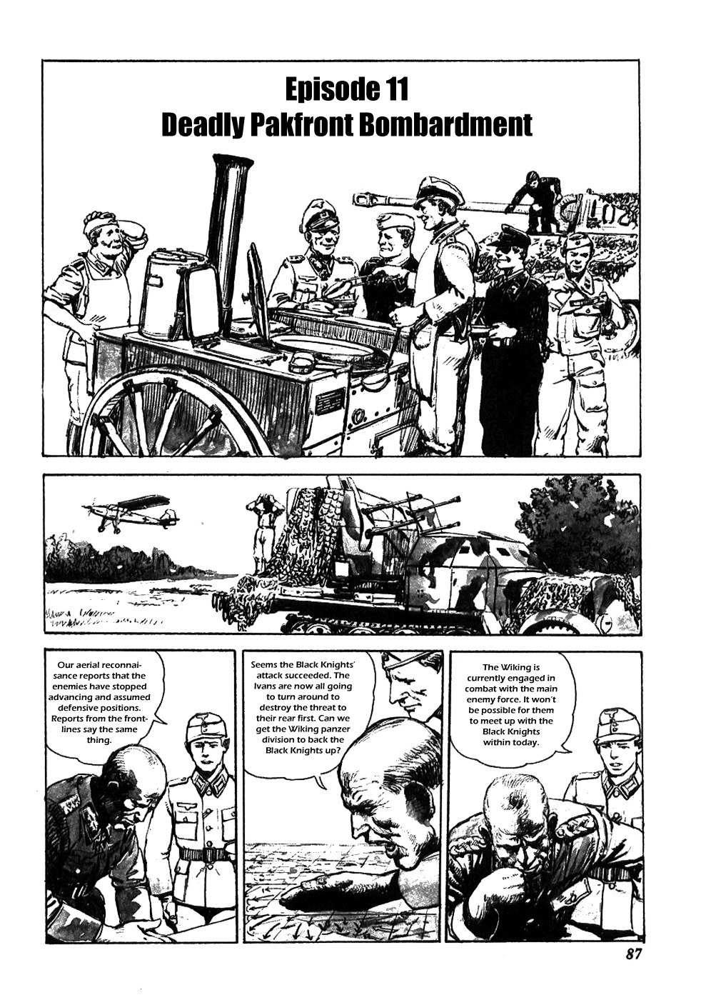 Kuro Kishi Monogatari Chapter 11 page 1 - Chapter 11: Deadly Pakfront Bombardment