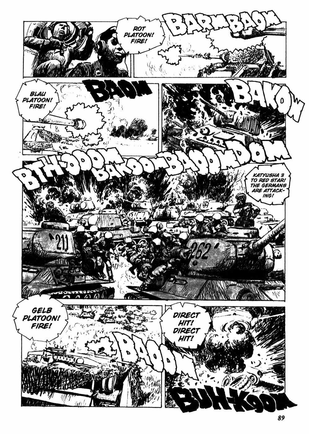 Kuro Kishi Monogatari Chapter 11 page 3 - Chapter 11: Deadly Pakfront Bombardment
