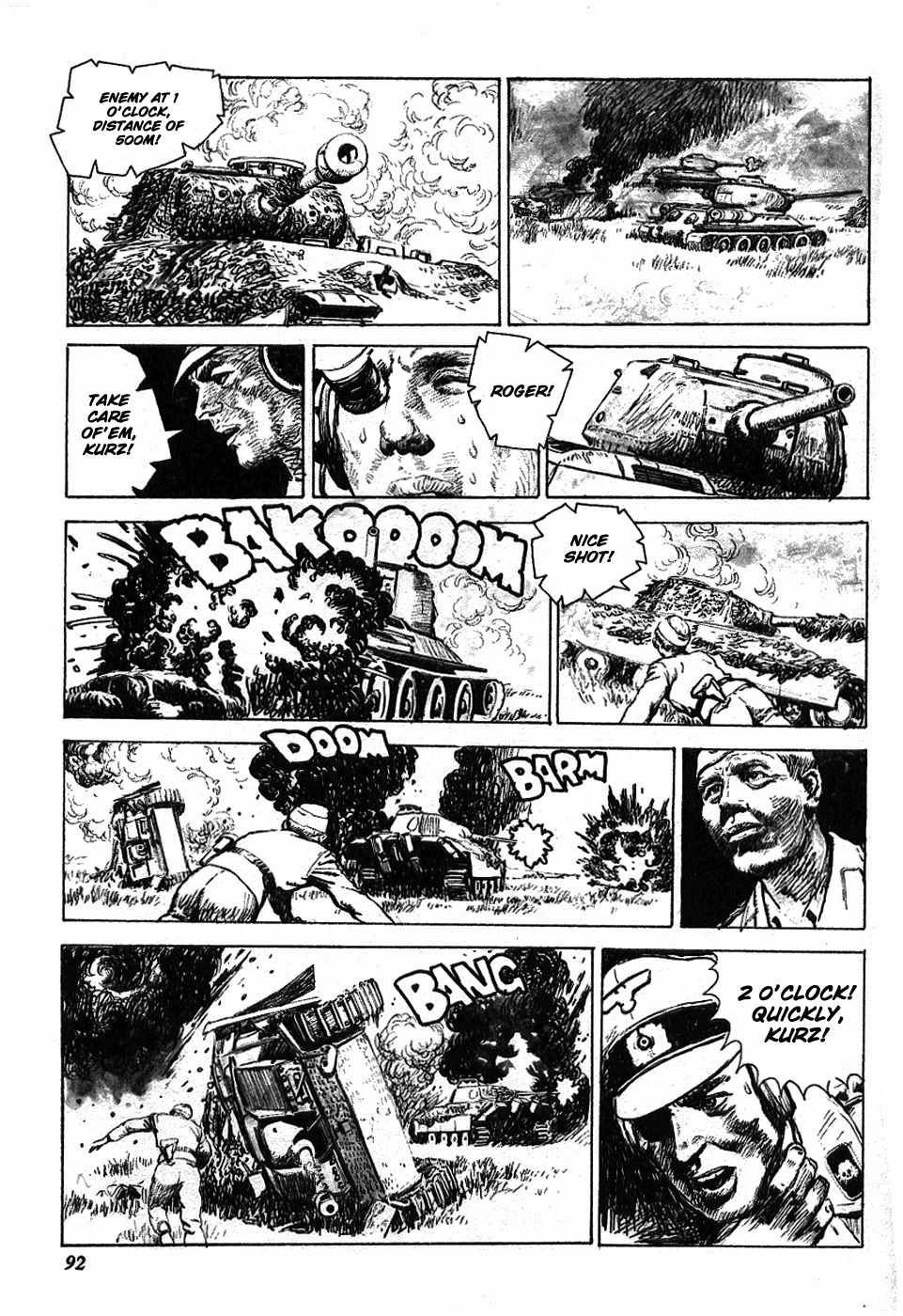 Kuro Kishi Monogatari Chapter 11 page 6 - Chapter 11: Deadly Pakfront Bombardment