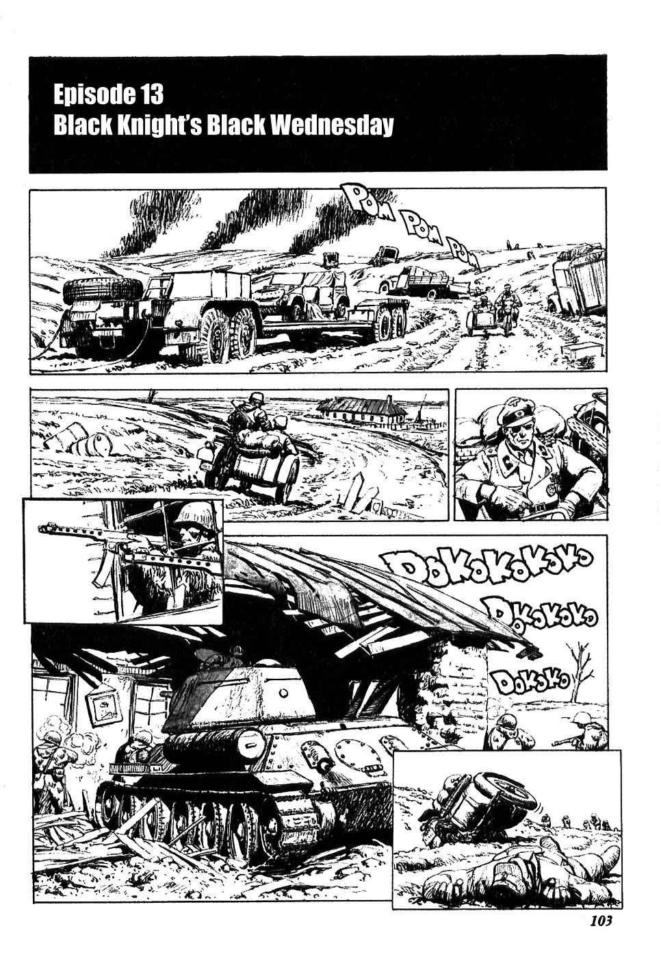 Kuro Kishi Monogatari Chapter 13 page 1 - Chapter 13: Black Knight's Black Wednesday