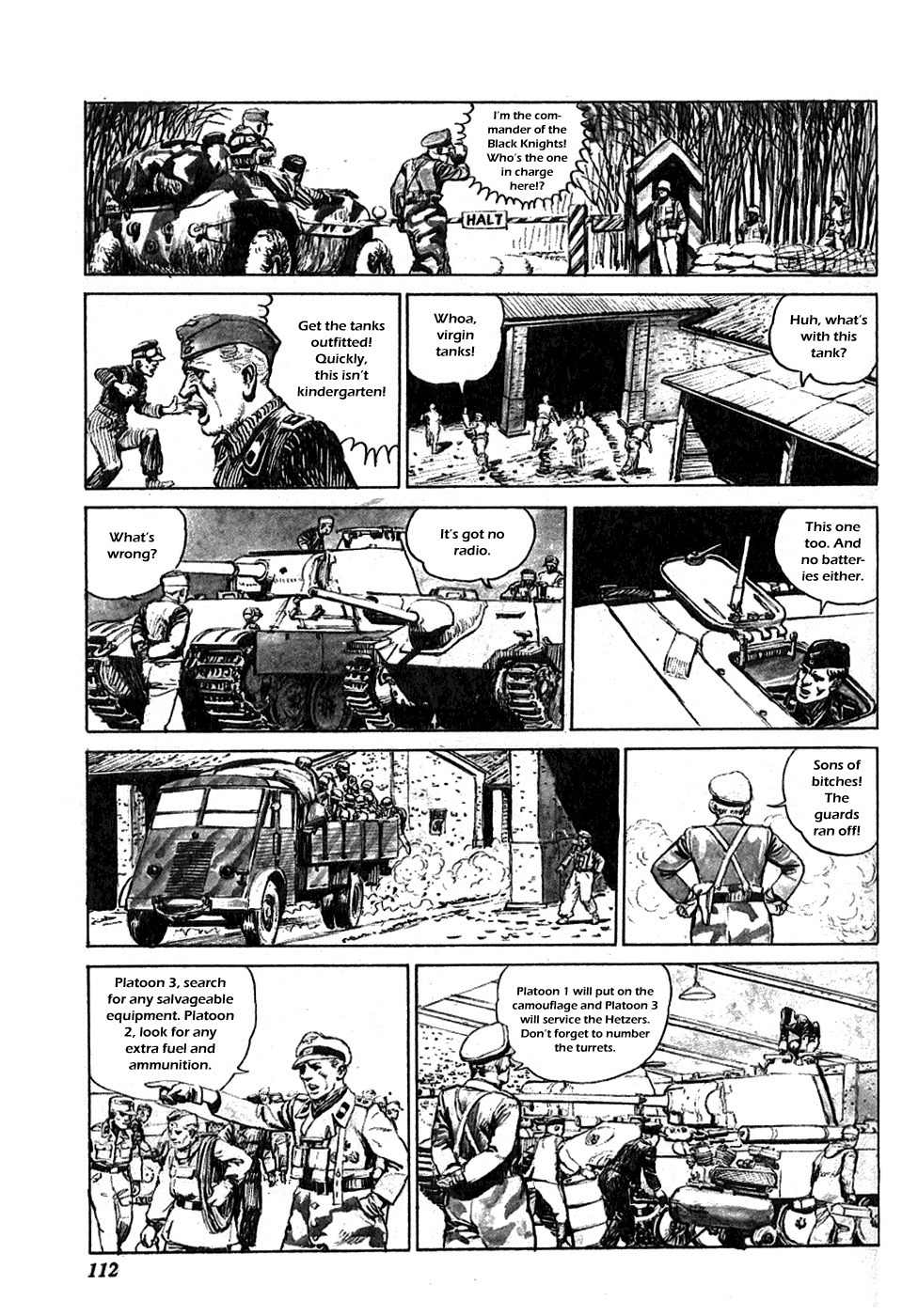 Kuro Kishi Monogatari Chapter 14 page 2 - Chapter 14: Towards the Night