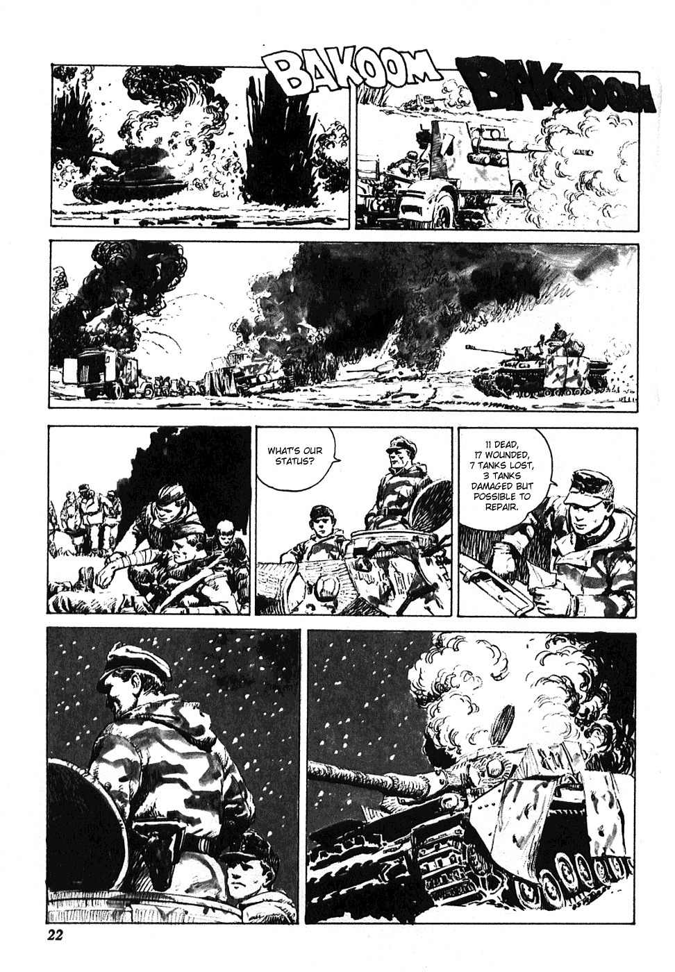 Kuro Kishi Monogatari Chapter 2 page 8 - Chapter 2: "Panzer vor!" Iron Coffin or Not!