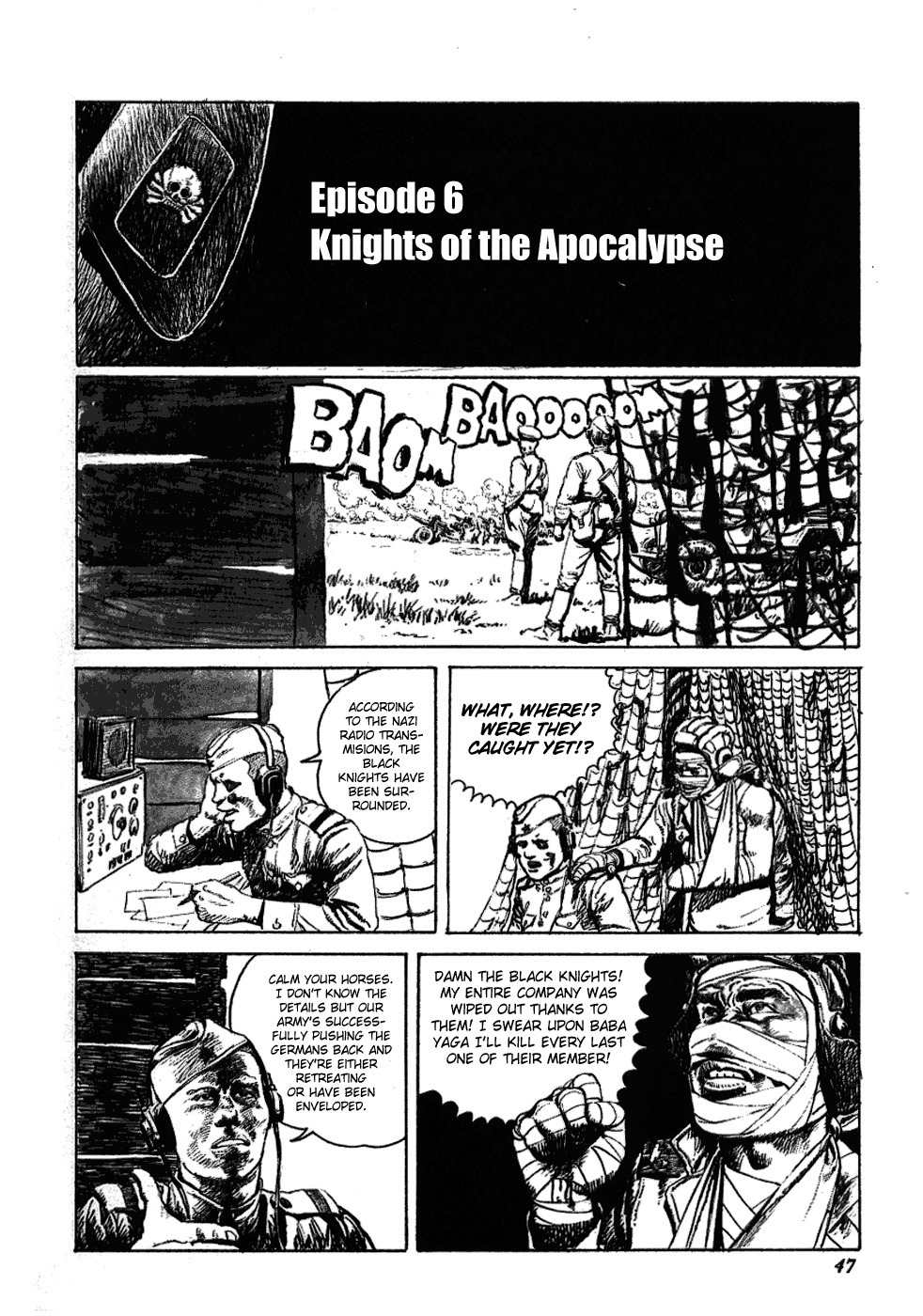 Kuro Kishi Monogatari Chapter 6 page 1 - Chapter 6: Knights of the Apocalypse