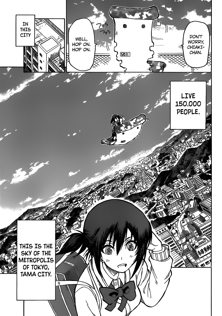 Kuro Kuroku Chapter 2.2 page 3 - Chapter 2 v2 : Report 2 - Taking a Ride in Tama
