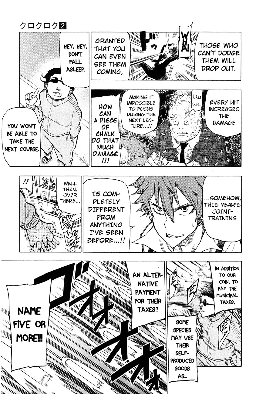 Kuro Kuroku Chapter 8.2 page 12 - Chapter 8 v2 : Report 8 Joint Training in Tama - 2nd Period