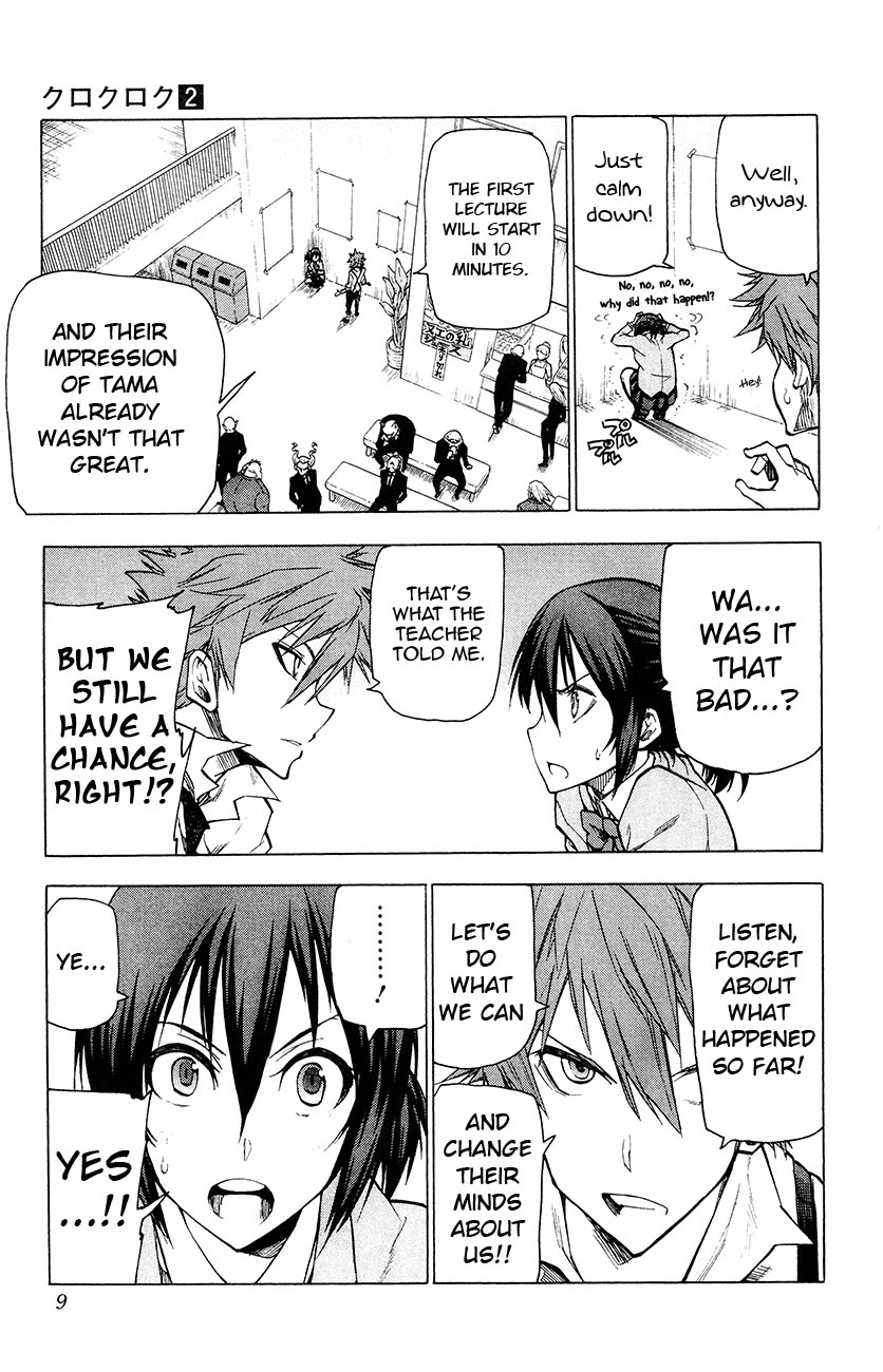 Kuro Kuroku Chapter 8.2 page 8 - Chapter 8 v2 : Report 8 Joint Training in Tama - 2nd Period