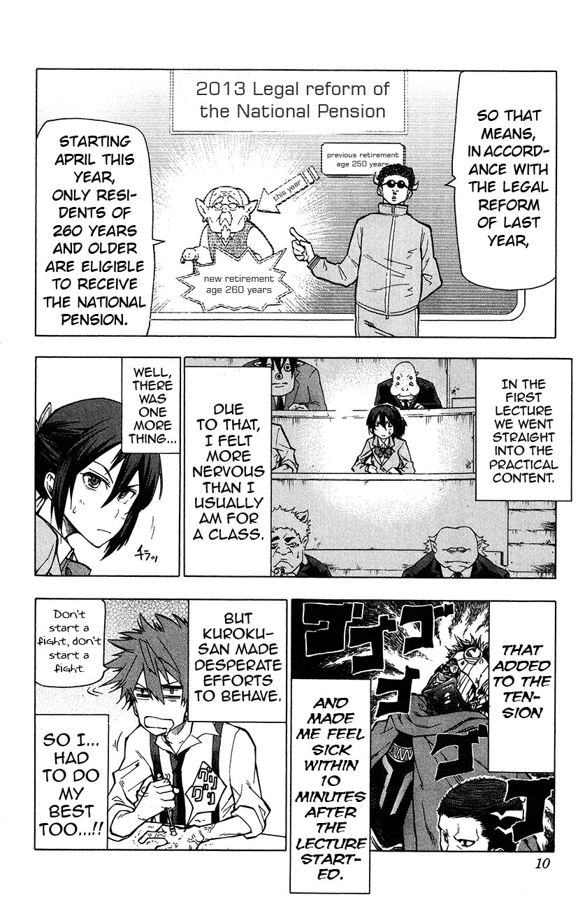 Kuro Kuroku Chapter 8.2 page 9 - Chapter 8 v2 : Report 8 Joint Training in Tama - 2nd Period