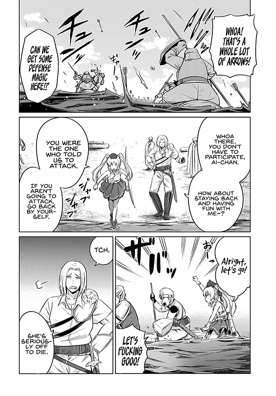 Kuro no Maou Chapter 21 page 17 - Chapter 21: Alsace Defense Line 4