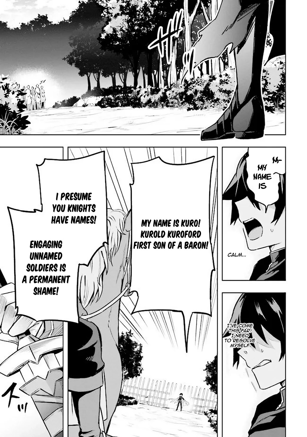 Kuro no Senki: Isekai Ten’i Shita Boku ga Saikyou na no wa Bed no Ue dake no You desu Chapter 1.1 page 13 - Chapter 1.1