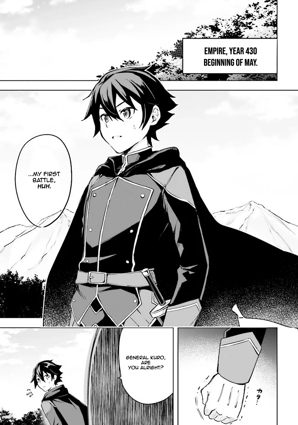 Kuro no Senki: Isekai Ten’i Shita Boku ga Saikyou na no wa Bed no Ue dake no You desu Chapter 1.1 page 4 - Chapter 1.1