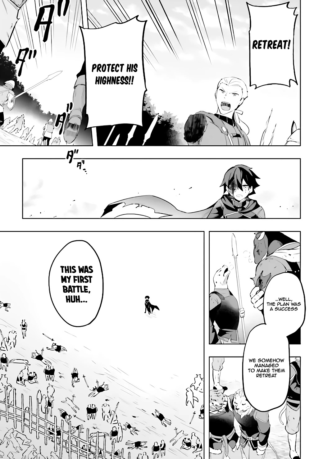 Kuro no Senki: Isekai Ten’i Shita Boku ga Saikyou na no wa Bed no Ue dake no You desu Chapter 1.2 page 22 - Chapter 1.2
