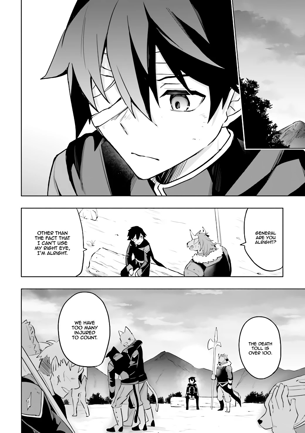 Kuro no Senki: Isekai Ten’i Shita Boku ga Saikyou na no wa Bed no Ue dake no You desu Chapter 1.2 page 23 - Chapter 1.2