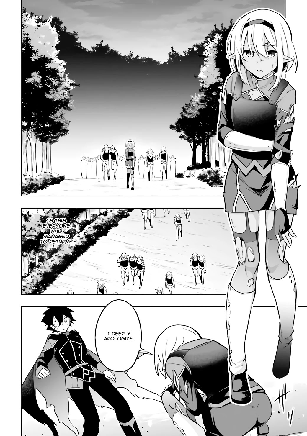 Kuro no Senki: Isekai Ten’i Shita Boku ga Saikyou na no wa Bed no Ue dake no You desu Chapter 1.2 page 25 - Chapter 1.2