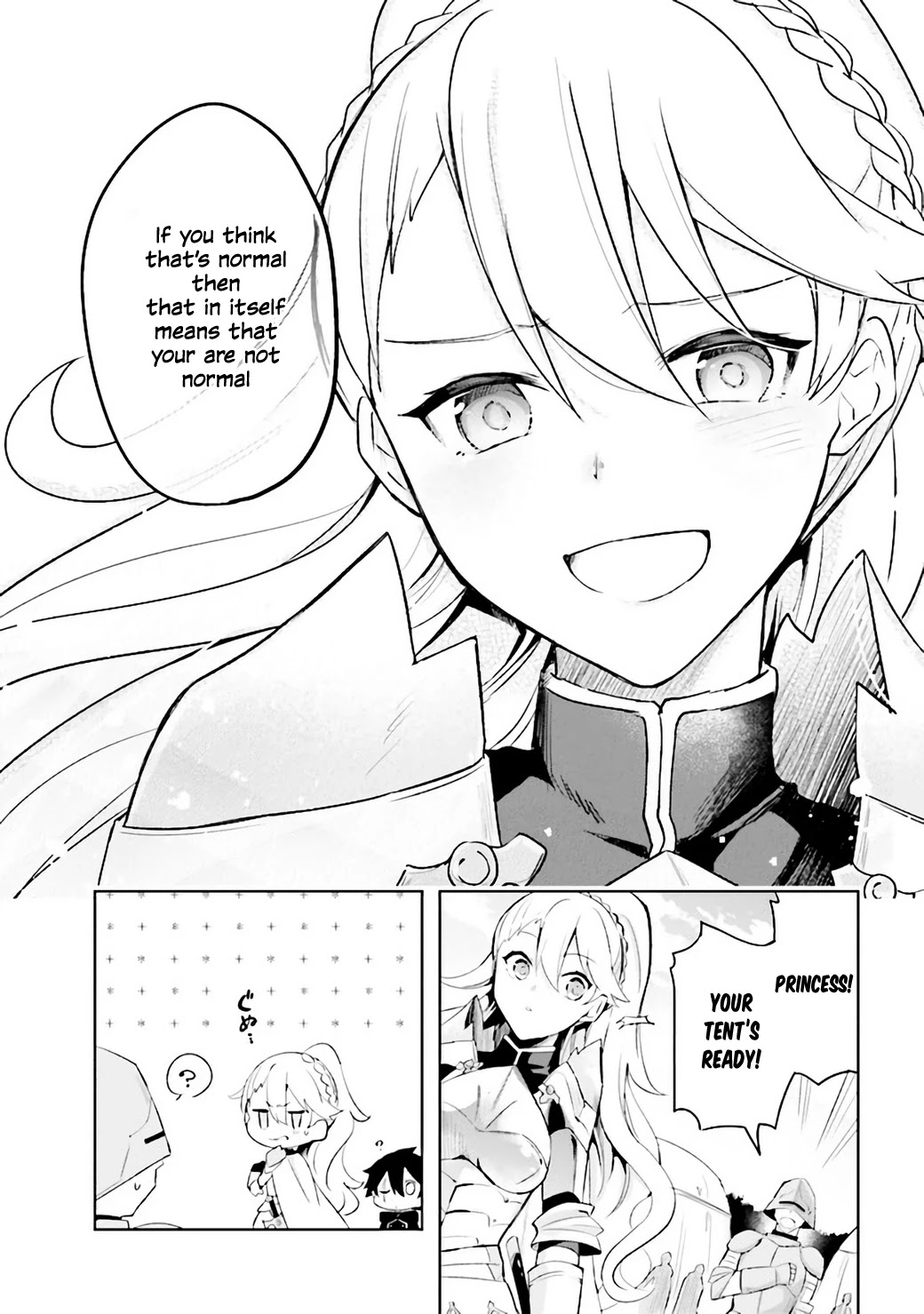 Kuro no Senki: Isekai Ten’i Shita Boku ga Saikyou na no wa Bed no Ue dake no You desu Chapter 2.1 page 12 - Chapter 2.1