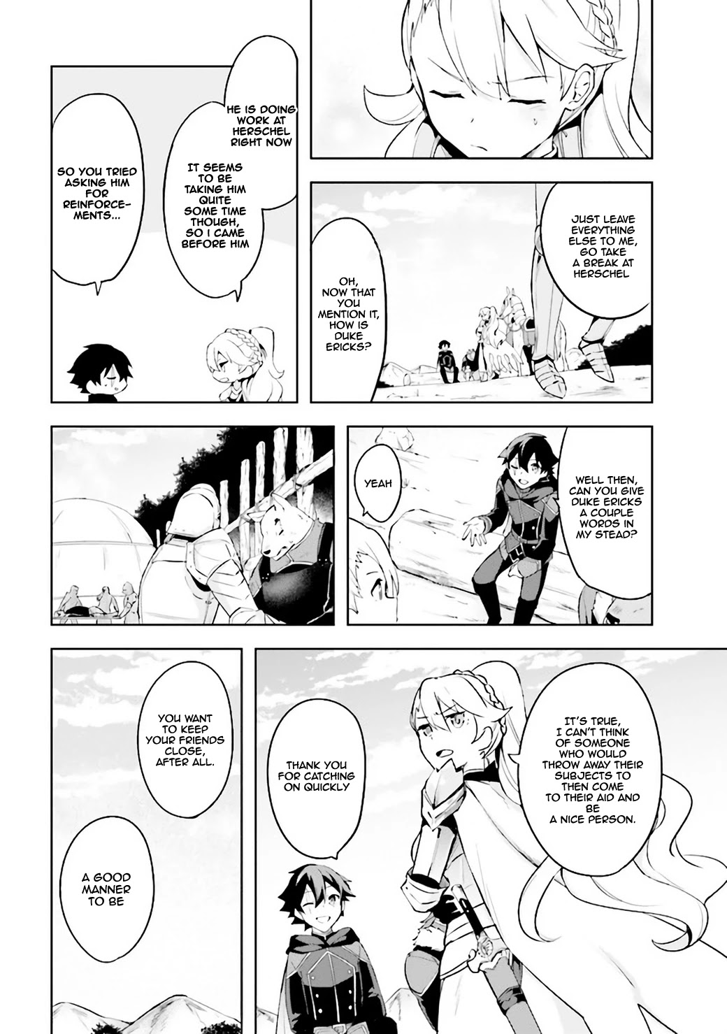 Kuro no Senki: Isekai Ten’i Shita Boku ga Saikyou na no wa Bed no Ue dake no You desu Chapter 2.1 page 13 - Chapter 2.1