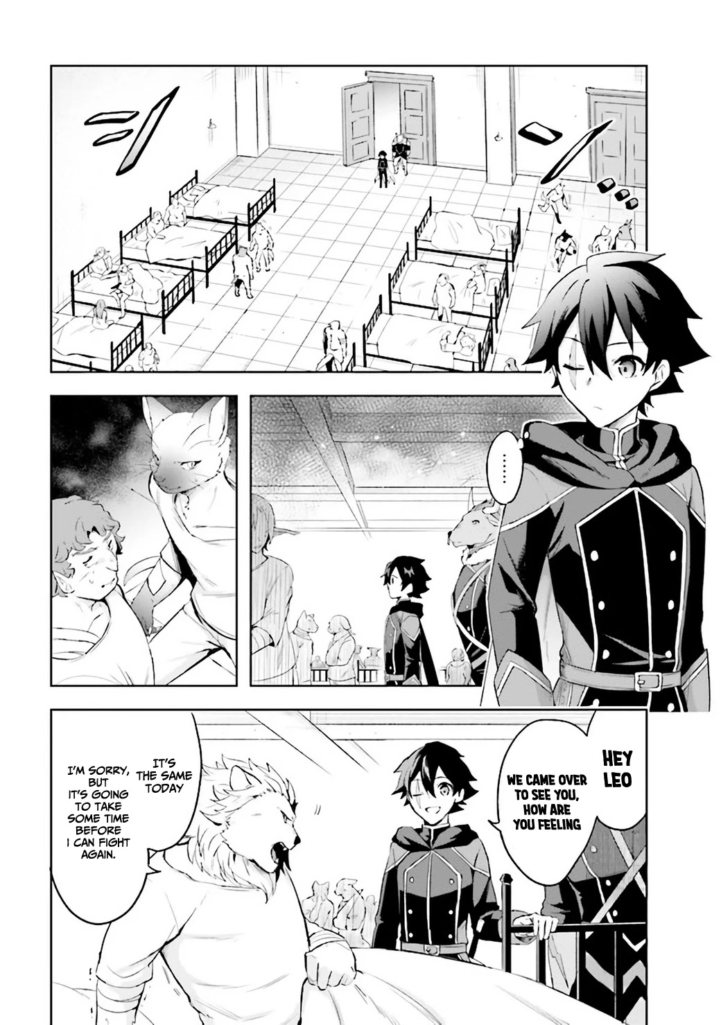 Kuro no Senki: Isekai Ten’i Shita Boku ga Saikyou na no wa Bed no Ue dake no You desu Chapter 2.1 page 15 - Chapter 2.1
