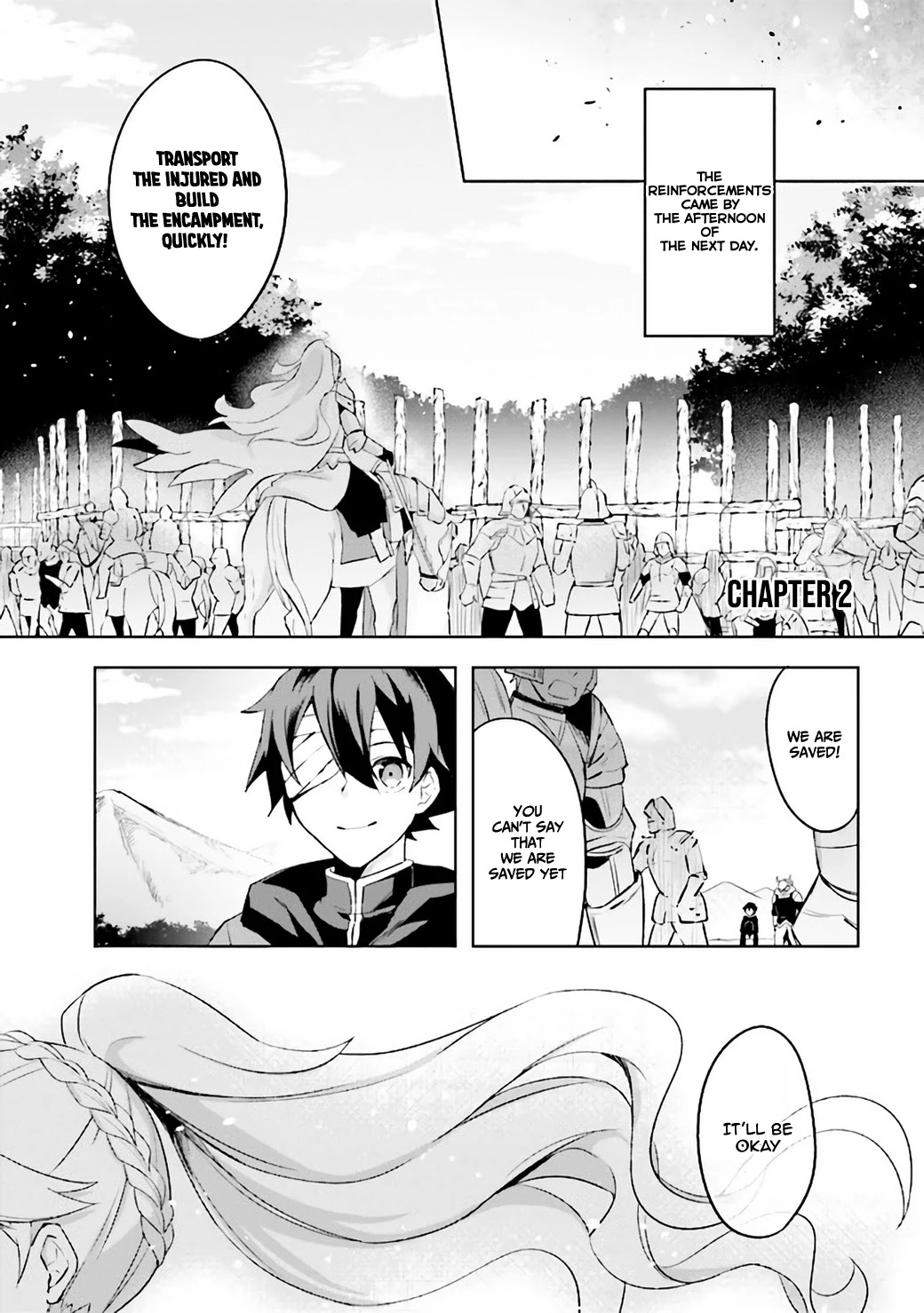 Kuro no Senki: Isekai Ten’i Shita Boku ga Saikyou na no wa Bed no Ue dake no You desu Chapter 2.1 page 2 - Chapter 2.1