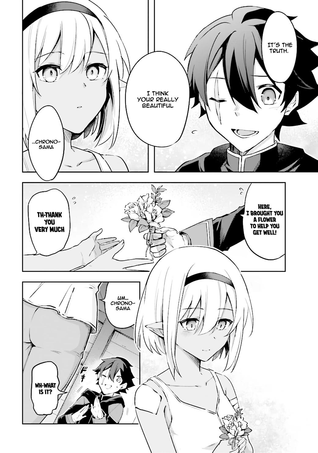Kuro no Senki: Isekai Ten’i Shita Boku ga Saikyou na no wa Bed no Ue dake no You desu Chapter 2.2 page 11 - Chapter 2.2