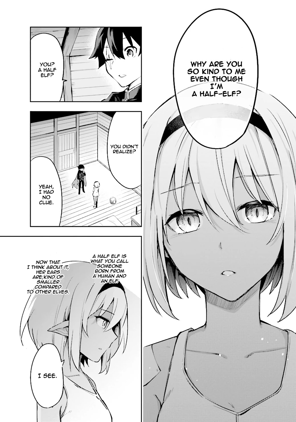 Kuro no Senki: Isekai Ten’i Shita Boku ga Saikyou na no wa Bed no Ue dake no You desu Chapter 2.2 page 12 - Chapter 2.2