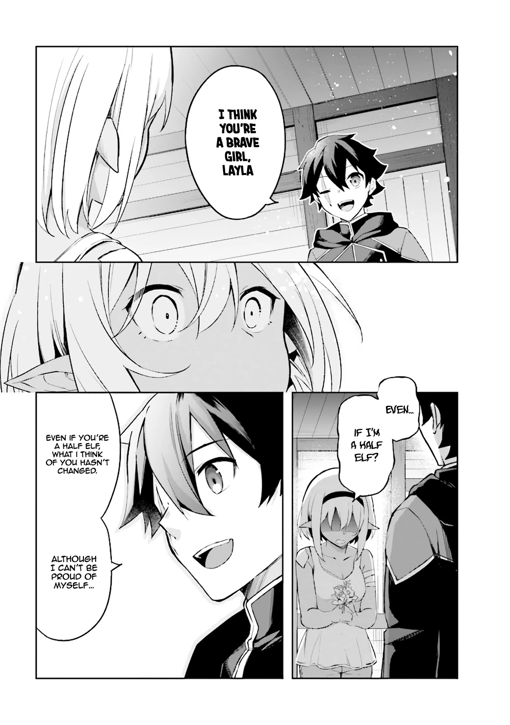 Kuro no Senki: Isekai Ten’i Shita Boku ga Saikyou na no wa Bed no Ue dake no You desu Chapter 2.2 page 13 - Chapter 2.2