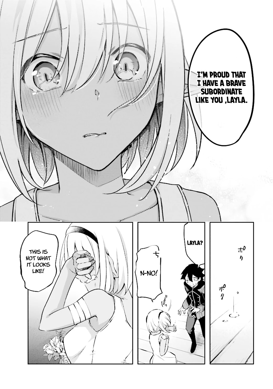 Kuro no Senki: Isekai Ten’i Shita Boku ga Saikyou na no wa Bed no Ue dake no You desu Chapter 2.2 page 14 - Chapter 2.2
