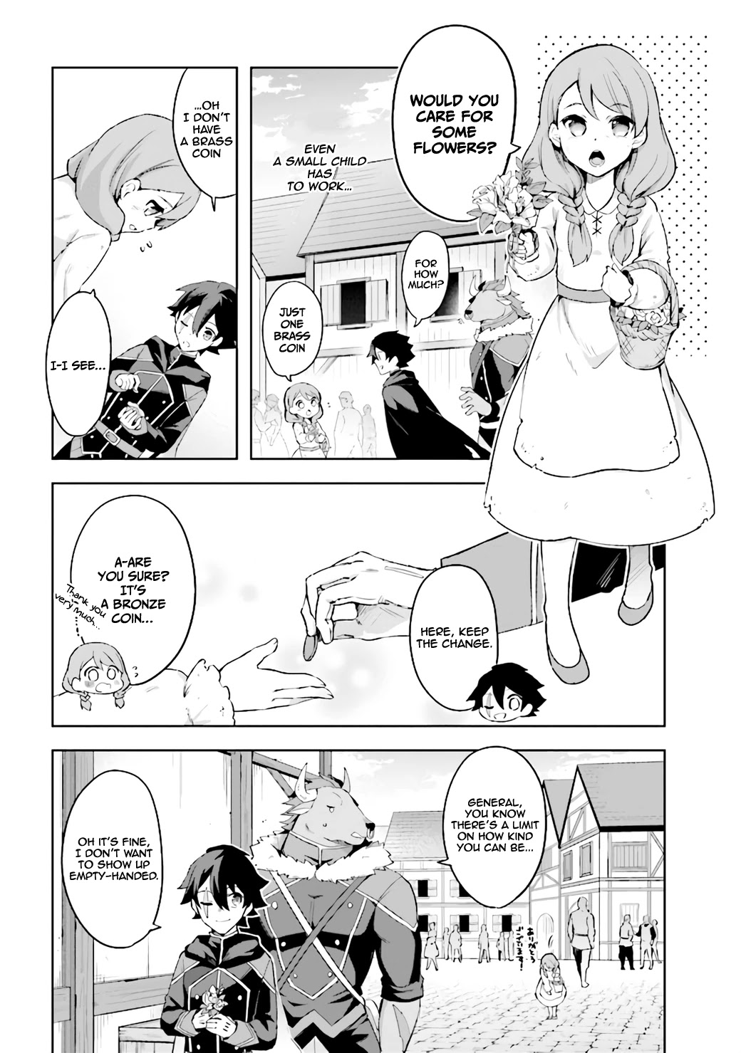 Kuro no Senki: Isekai Ten’i Shita Boku ga Saikyou na no wa Bed no Ue dake no You desu Chapter 2.2 page 4 - Chapter 2.2