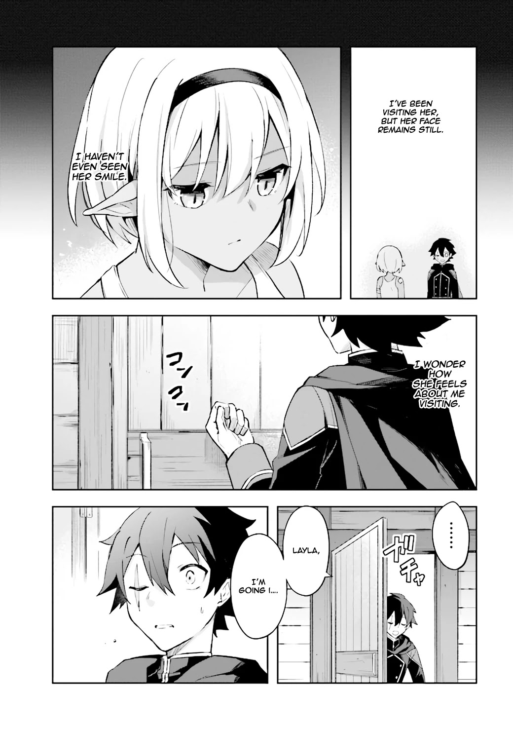 Kuro no Senki: Isekai Ten’i Shita Boku ga Saikyou na no wa Bed no Ue dake no You desu Chapter 2.2 page 7 - Chapter 2.2